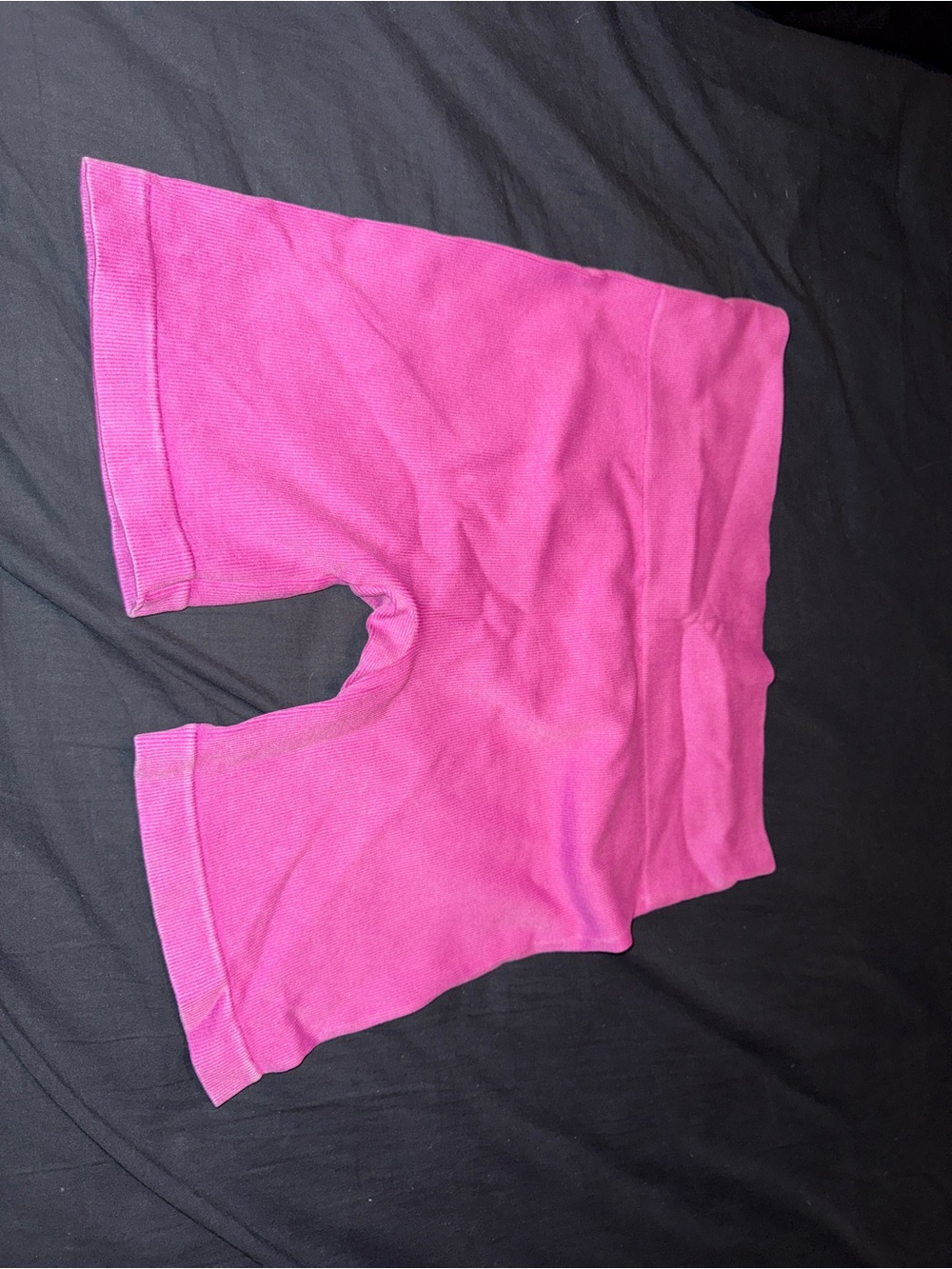 No Boundaries Hot Pink Athletic Bike Shorts